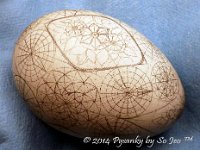 WIP Ukrainian Easter Egg Batik Art Pysanky By So Jeo : pysanky pysanka ukrainian easter egg batik art sojeo flowers circles medallions rose pussy willows vines leaves